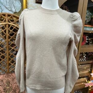 Frame Elegant Beige Women's Sweater size small